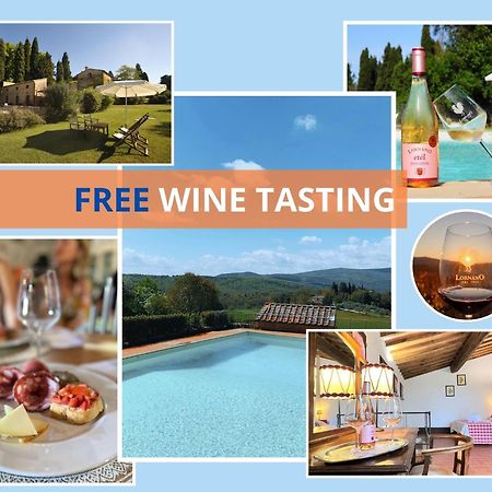 Fattoria Lornano Winery Villa มอนเตริจโจนี ภายนอก รูปภาพ