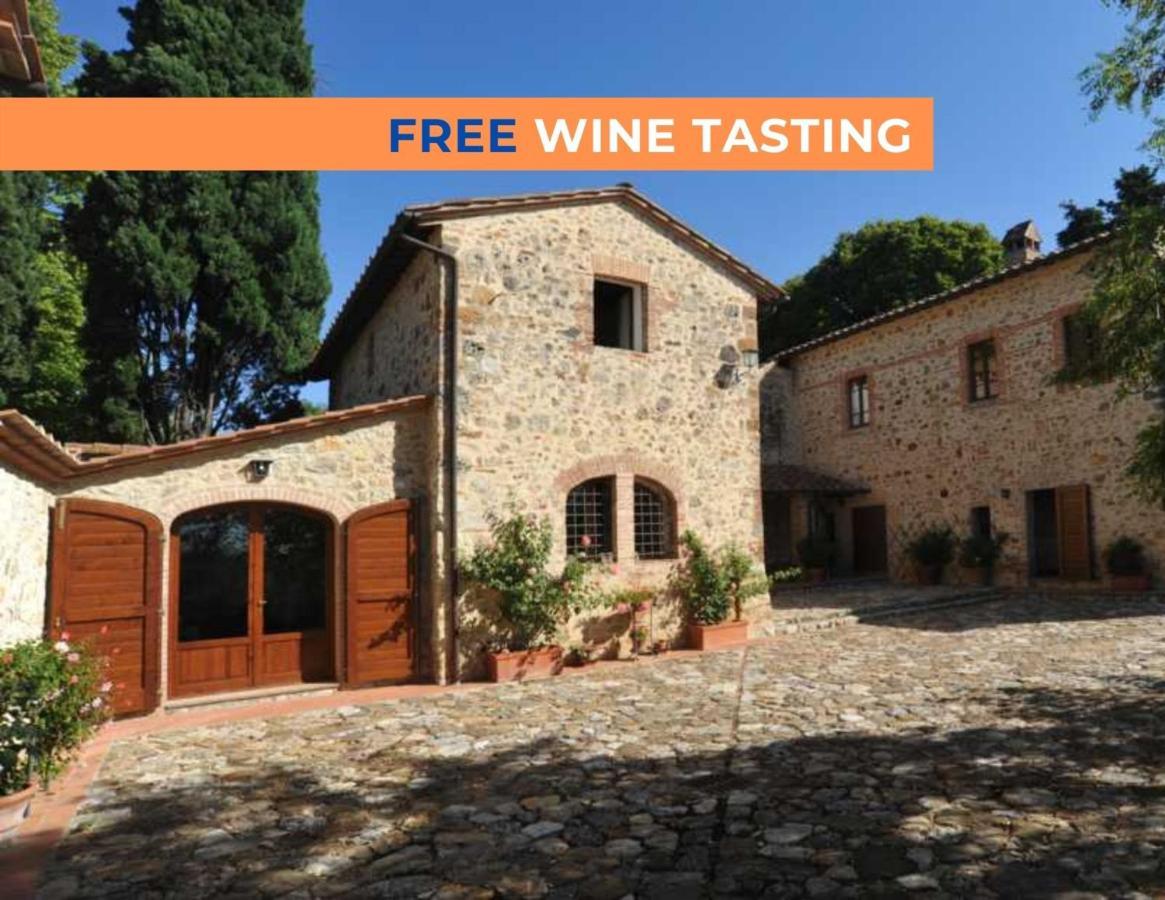 Fattoria Lornano Winery Villa มอนเตริจโจนี ภายนอก รูปภาพ